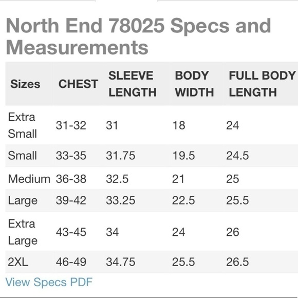 North END NWT Basic Navy Micro Fleece Full Zip Stretch Sweater Lightweight - Picture 15 of 16